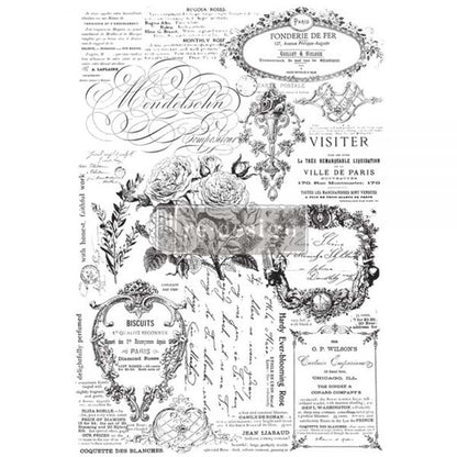 Redesign Decor Transfers “PARIS VALLEY” 63,5x87 cm