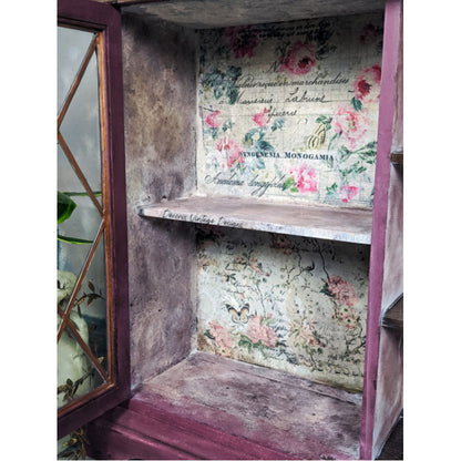 Carta da Découpage "FLORAL WALLPAPER" in Tessuto 48x76cm