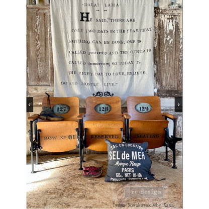 Redesign Decor Stamp "ALPHA" 30,5 x 30,5 cm