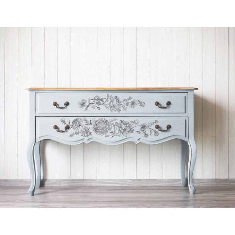 Redesign Decor Stamp "LINEAR FLORAL" 30,5 x 30,5 cm