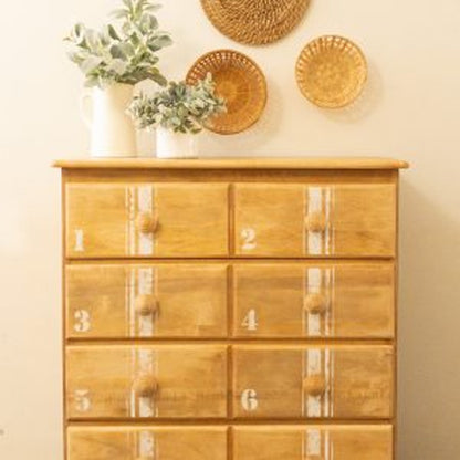 Redesign Decor Stamp " STRIPES " 30,5 x 30,5 cm