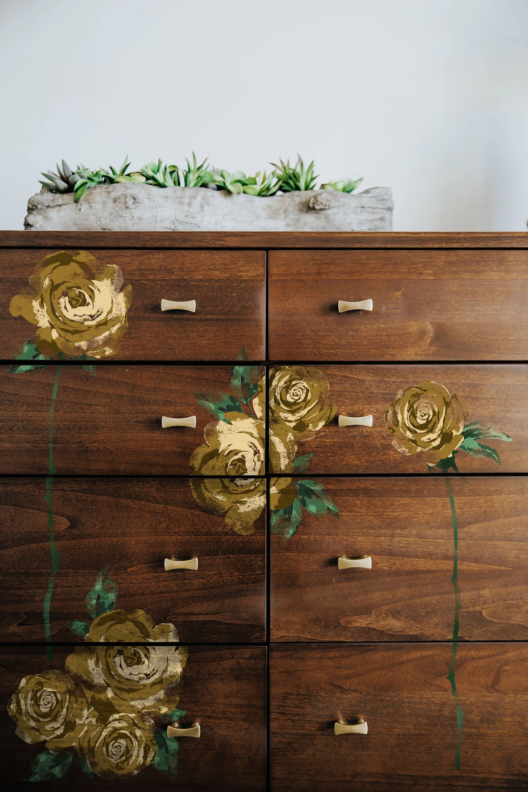 Redesign Decor Stamp "Mystic Rose" 30,5 x 30,5 cm