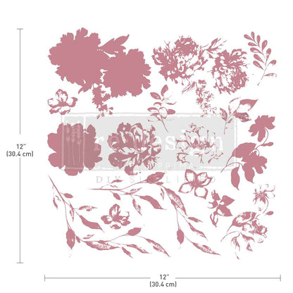 Redesign Decor Stamp "Clear Cling Stamps" 30,5 x 30,5 cm