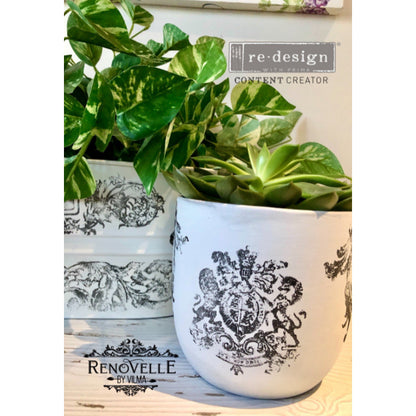 Redesign Decor Stamp "CHATEAU DE MAISONS" 30,5 x 30,5 cm