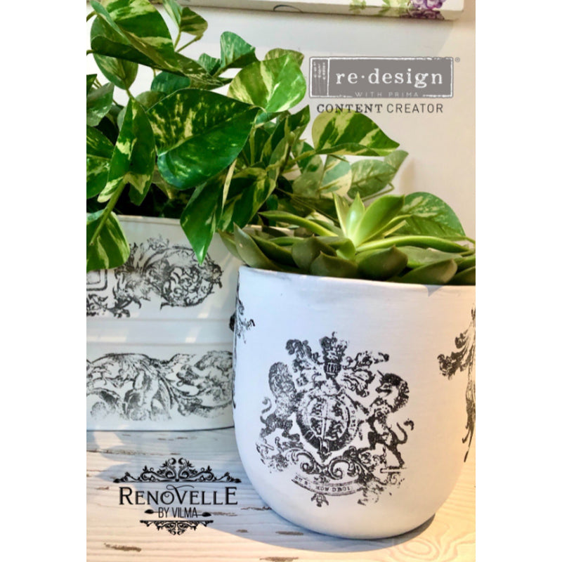 Redesign Decor Stamp "CHATEAU DE MAISONS" 30,5 x 30,5 cm