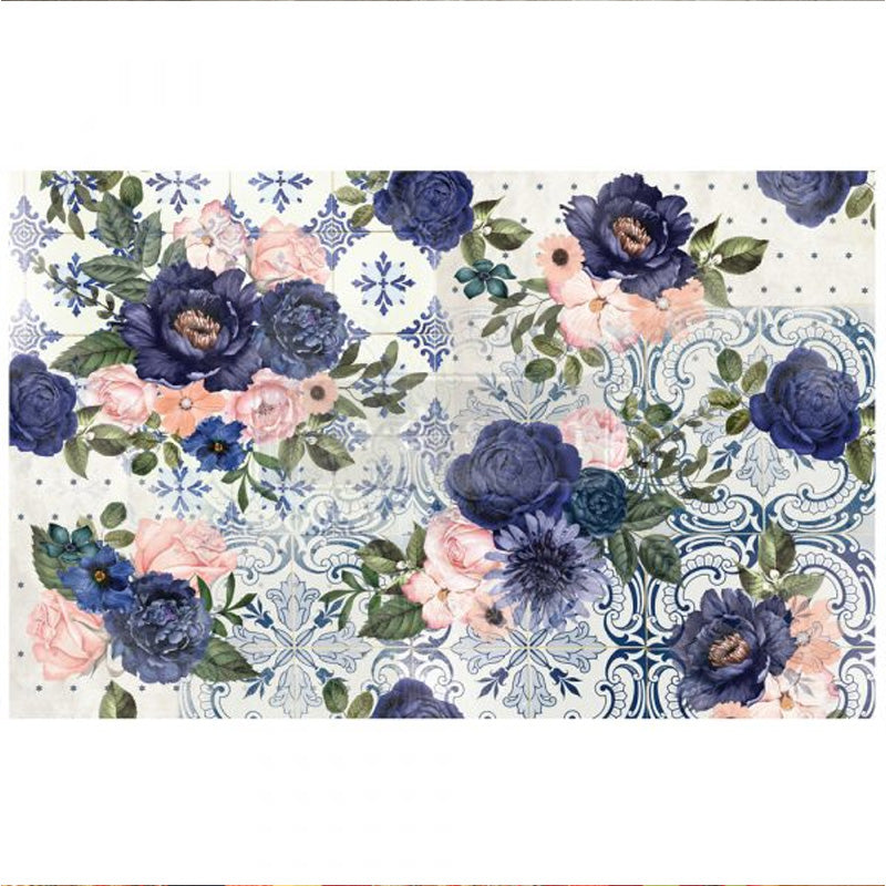 Carta da Découpage "FANCY ESSENCE" in Tessuto 48x76cm