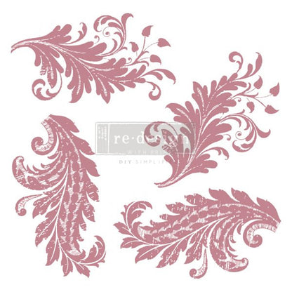 Redesign Decor Stamp "ROYAL FLOURISH " 30,5 x 30,5 cm