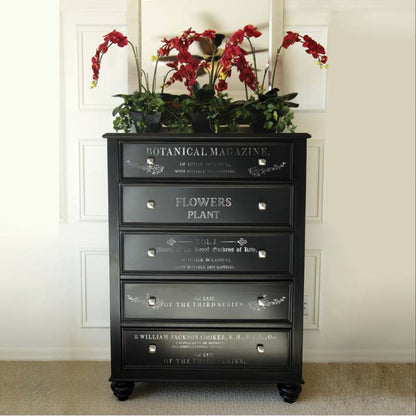 Redesign Decor Stamp "BOTANICAL ENCYCLOPEDIA" 30,5 x 30,5 cm