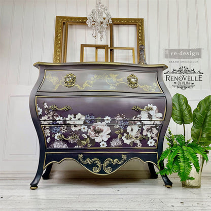 Redesign Decor Stamp "DISTRESSED FLORAL PRINTS" 30,5 x 30,5 cm