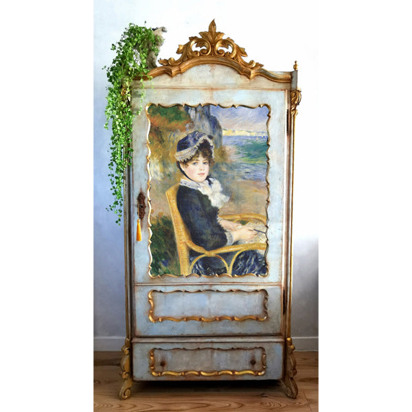 Carta da Découpage "Royal Garden" in Carta di Riso 59x84 cm