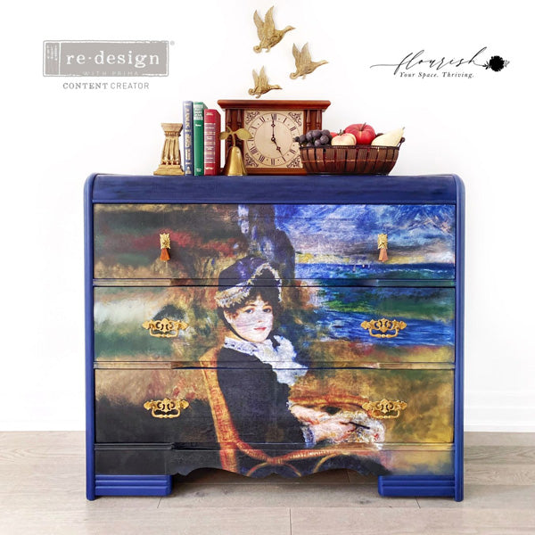 Carta da Découpage "Riviera" in Carta di Riso 59x84 cm