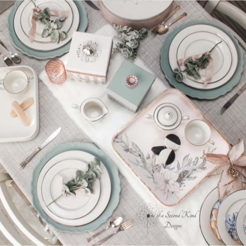 Redesign Decor Transfers “SPARKLE &amp; JOY” 61 x 89 cm