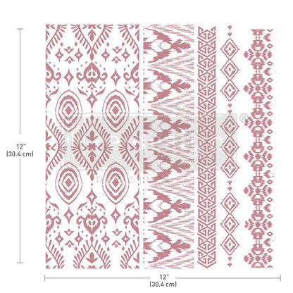 Redesign Decor Stamp "Elemental Borders" 30,5 x 30,5 cm