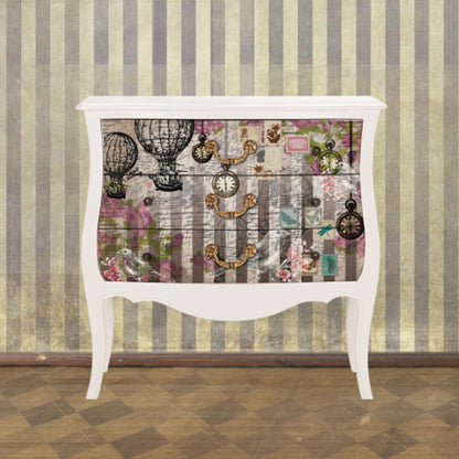 Carta da Découpage "CECE LOVE LETTERS" in Tessuto 48x76cm