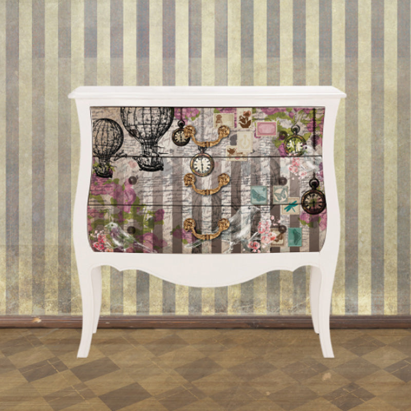 Carta da Découpage "CECE LOVE LETTERS" in Tessuto 48x76cm