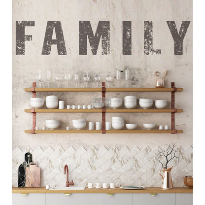 Redesign Decor Transfers "FAMILY" 20x53 cm