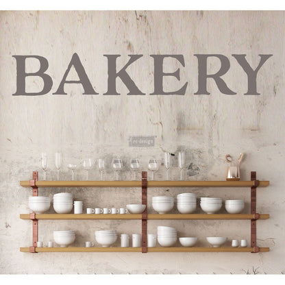 Redesign Decor Transfers "BAKERY" 38x68,5 cm