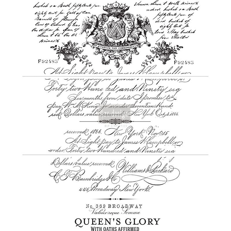 Redesign Decor Transfers "PARISIAN LETTER" 61 x 79 cm