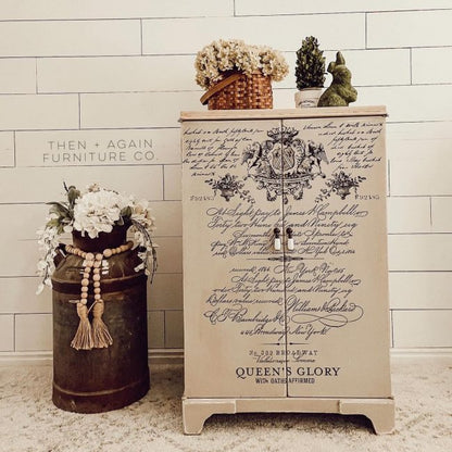 Redesign Decor Transfers "PARISIAN LETTER" 61 x 79 cm