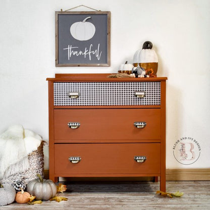 Redesign Decor Transfers "GINGHAM BLACK" 58,4 x 84 cm