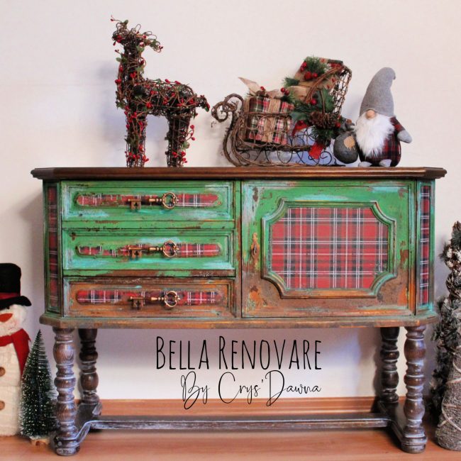 Redesign Decor Transfers "GINGHAM RED" 58,4 x 84 cm