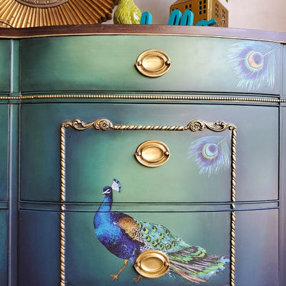 Redesign Decor Transfers "PEACOCK DREAMS" 61 x 81 cm