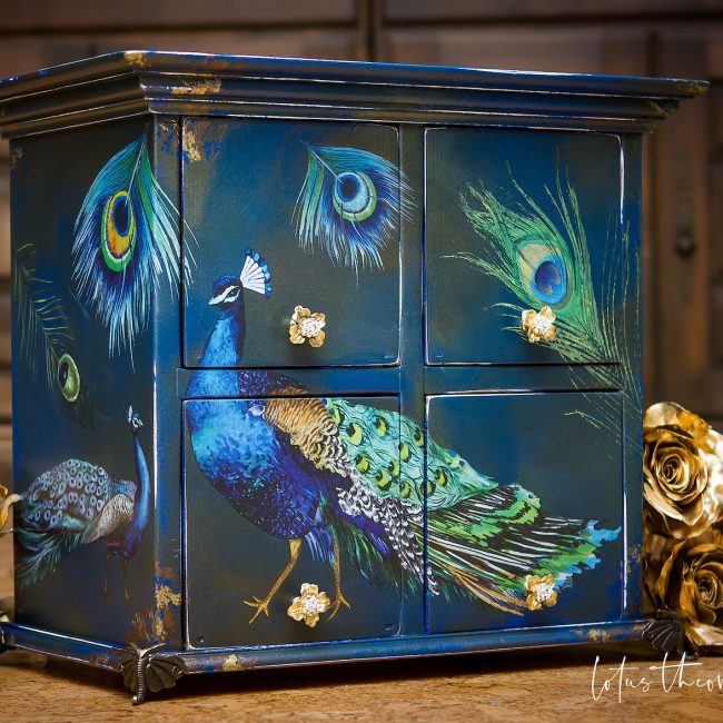 Redesign Decor Transfers "PEACOCK DREAMS" 61 x 81 cm