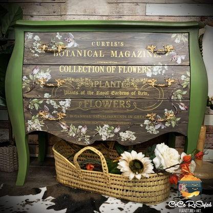 Redesign Decor Transfers "FLOWER COLLECTOR" 59,5 x 86 cm