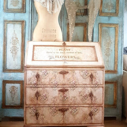 Redesign Decor Transfers "FLORAL COURT" 61 x 89 cm