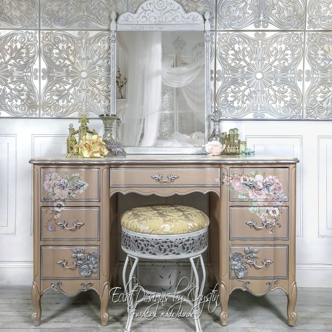 Redesign Decor Transfers "PURE LIGHT FLORAL" 61 x 89 cm