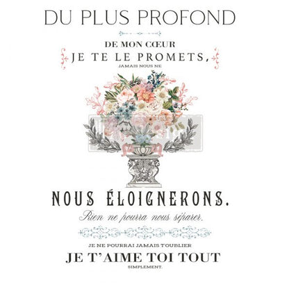 Redesign Decor Transfers "ROYAL BOUQUET" 61 x 89 cm