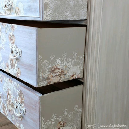 Redesign Decor Stamp "FLORAL BORDERS" 30,5 x 30,5 cm