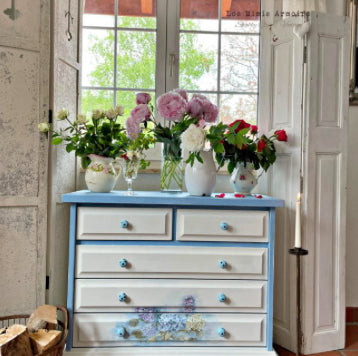 Redesign Decor Transfers "MYSTIC HYDRANGEA" 15 x 30,5 cm