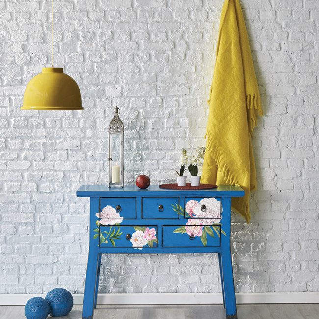 Redesign Decor Transfers "MORNING PEONIES" 15 x 30,5 cm