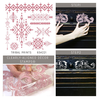 Redesign Decor Stamp "Tribal Prints" 30,5 x 30,5 cm