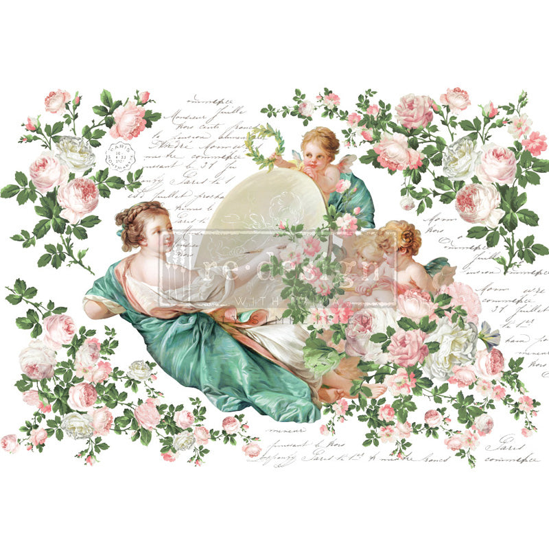 Redesign Decor Transfers “CHAMBRE DE LA REINE” - 61x89 cm