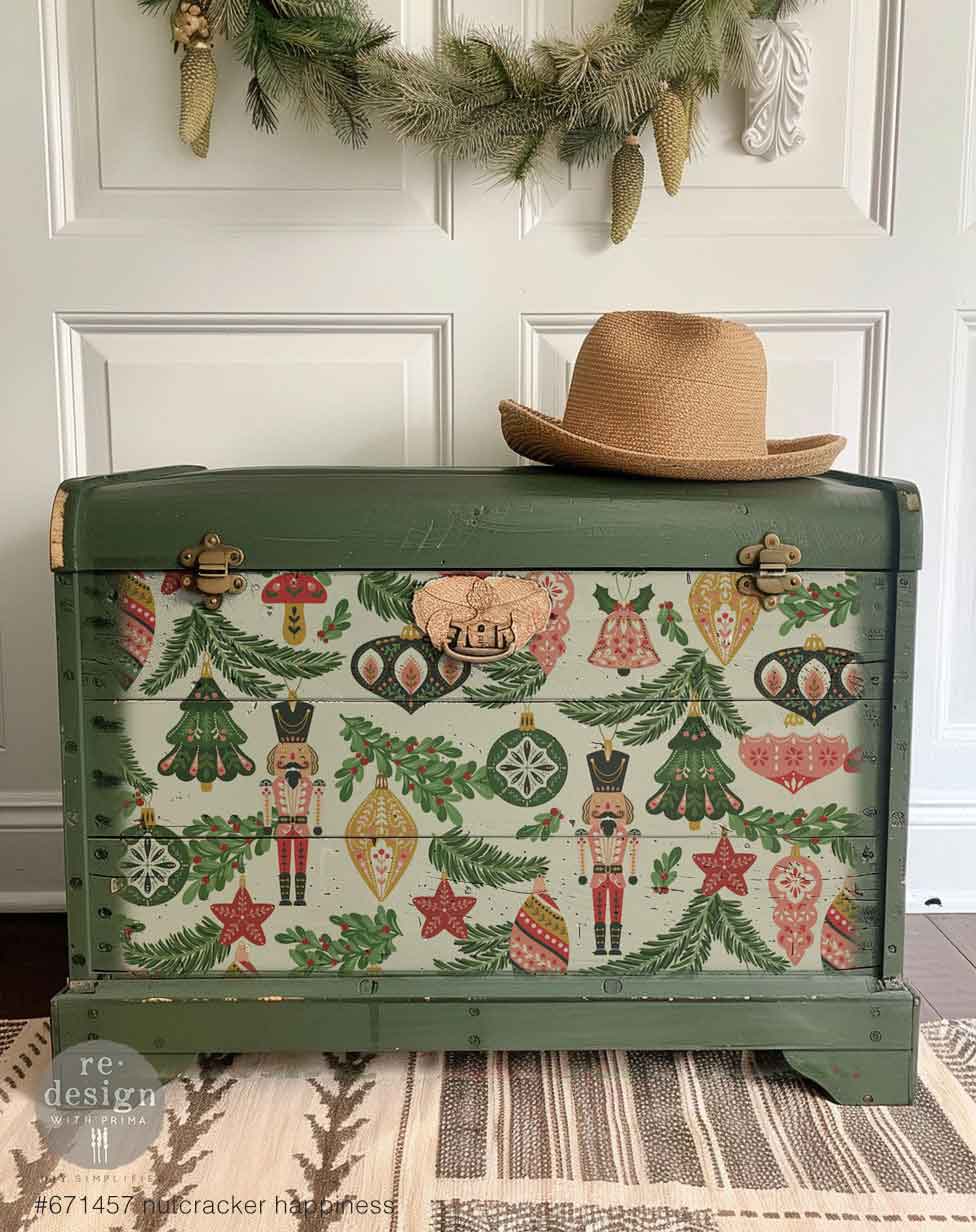 Carta da Découpage Fiber Pack "Nutcracker Happiness" - 3 fogli A3