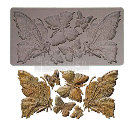 Redesign Decor Moulds “Steamflight Symphony” 12 x 25 cm