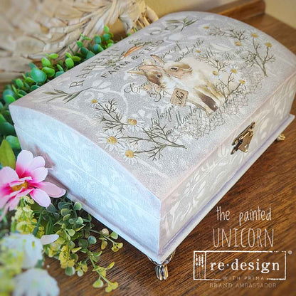 Redesign Decor Transfers “Blossom Bunnies” 21,5x28 cm