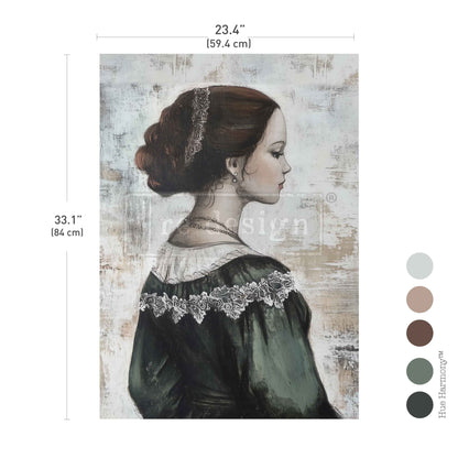 Carta da Decoupage Fiber “Starlight Princess” 1 foglio A1