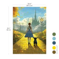 Carta da Decoupage Fiber “ Paws & Bows” 1 foglio A1