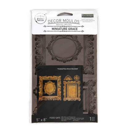 Moldes de decoración Redesign "Gracia en miniatura" 12,7 × 20,3 cm