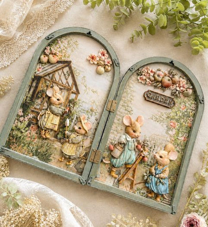 Moldes de decoración Rediseñados "Gracia Celestial" 12,7 x 20,3 cm