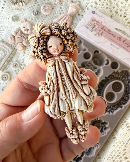 Moldes de decoración Rediseñados "Gracia Celestial" 12,7 x 20,3 cm