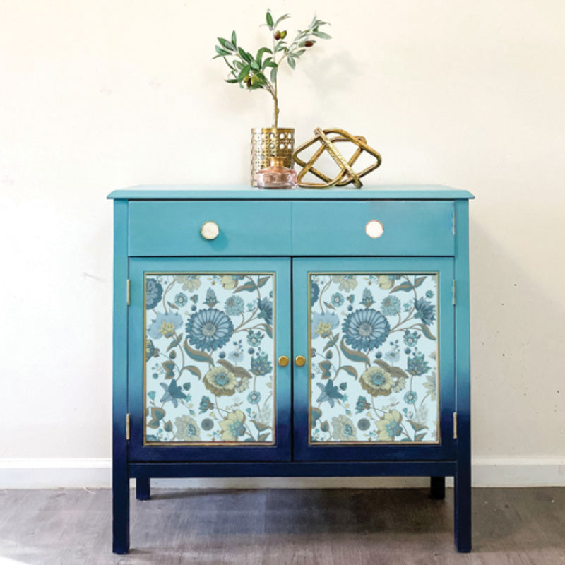 Carta da Découpage "GARDEN WALTZ" in Tessuto 48x76cm