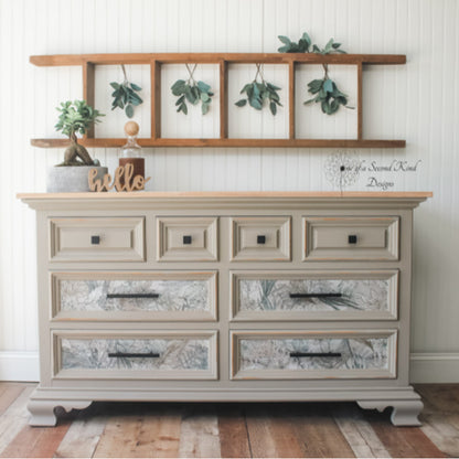 Carta da Découpage "TRANQUIL AUTUMN" in Tessuto 48x76cm