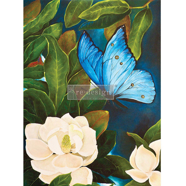 Carta da Découpage "Sapphire Angel" in Carta di Riso 59x84 cm