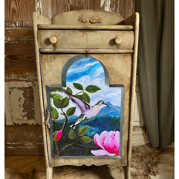 Carta da Découpage "Spring Magnolias" in Carta di Riso 59x84 cm