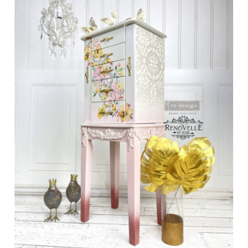 Redesign Decor Transfers “WATERCOLOR LUSH” 15 x 30,5 cm