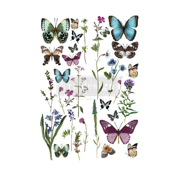 Redesign Decor Transfers "BUTTERFLY OASIS" 61x89 cm